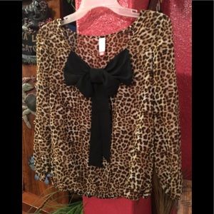 Leopard blouse